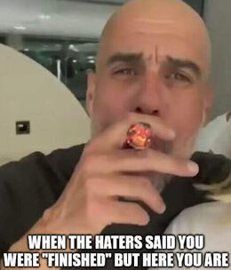 Were finished but memes