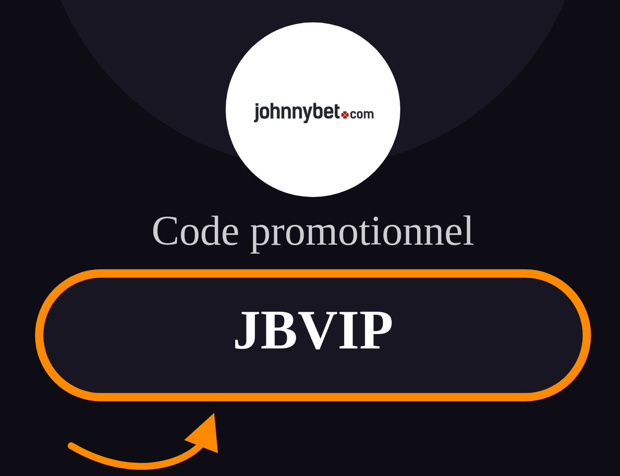 Code promotionnel JohnnyBet