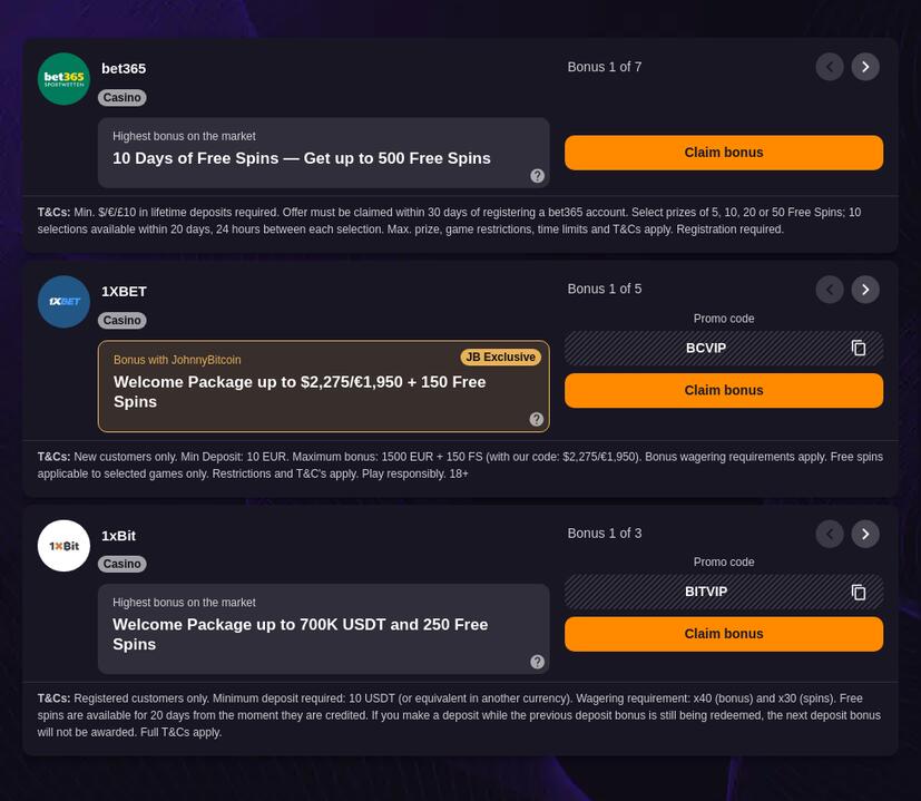 Top Crypto Online Casinos