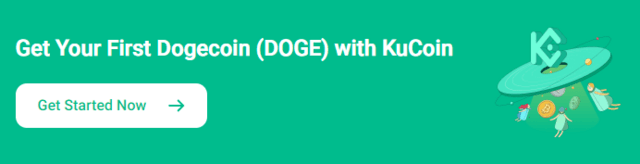 buy dogecoin at Kucoin promotion