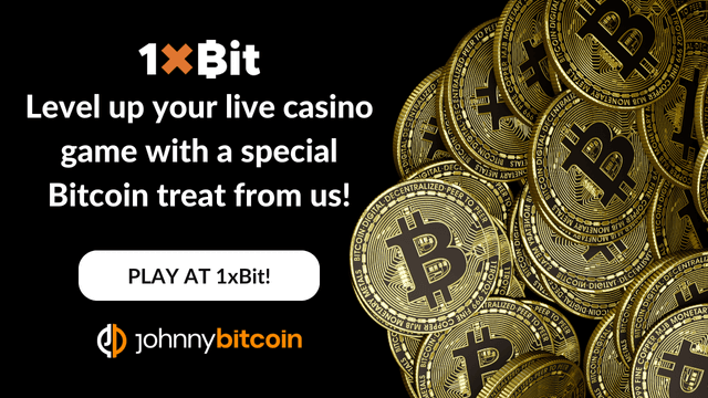 1xbit live casino btc promo