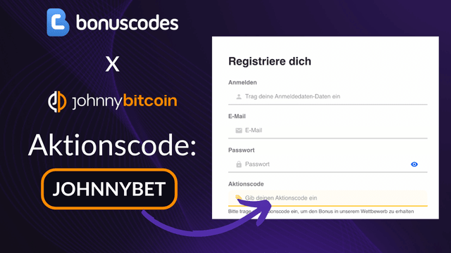 Aktionscode Bonuscodes Registrierung