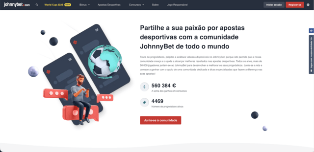 código para registro Johnnybet
