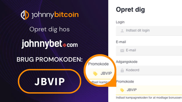 johnnybet promokode registrering